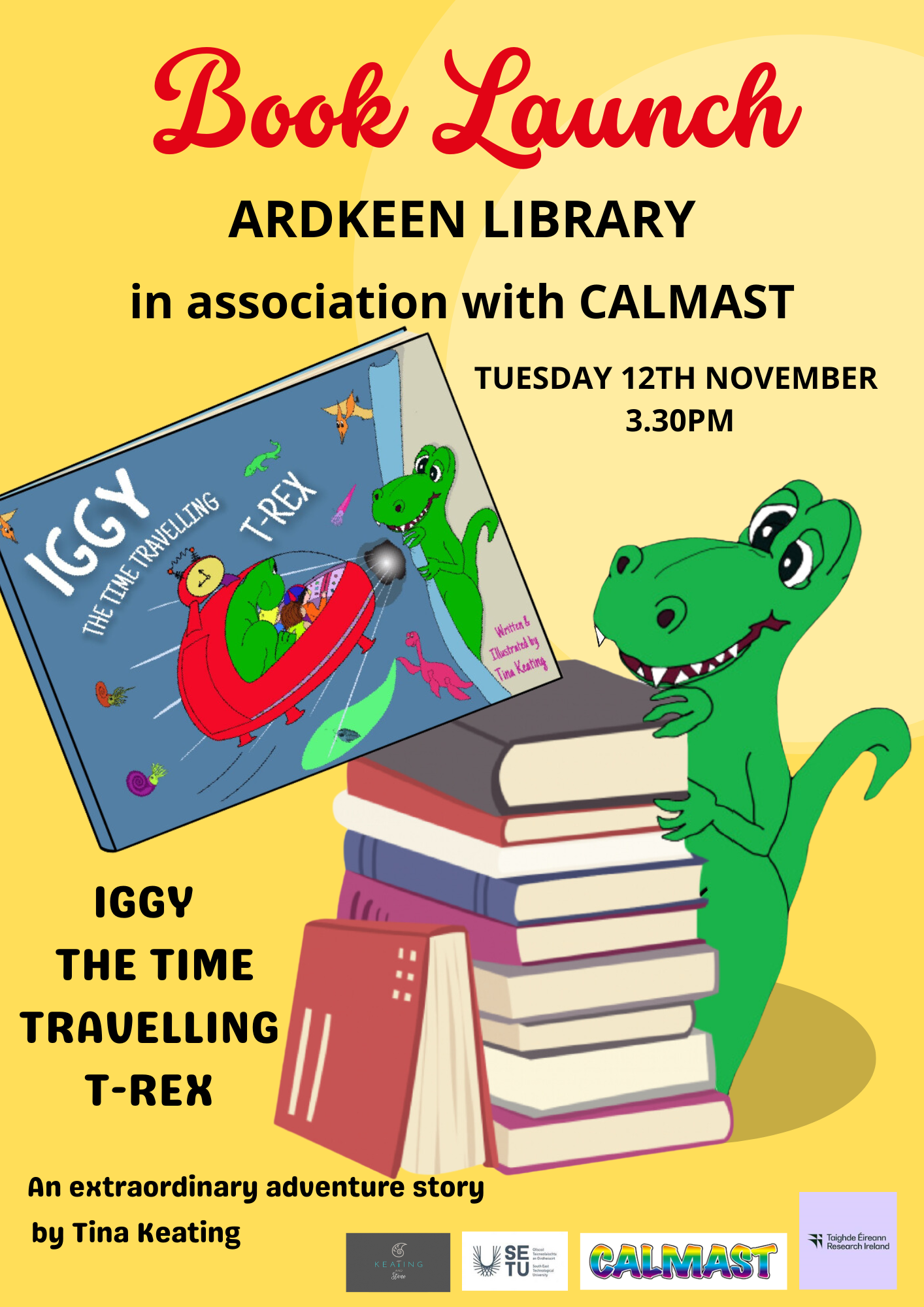 Book Launch: IGGY, the time travelling T-Rex | Children